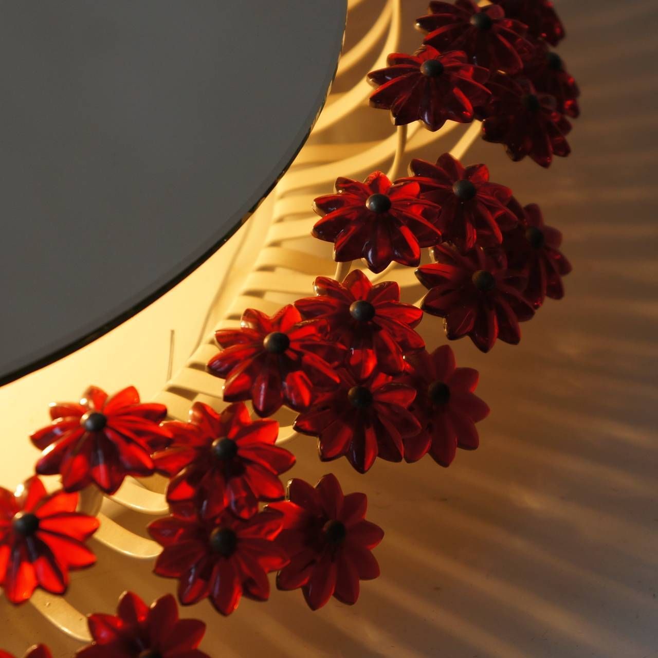 Two Mid Century Modern Round Mirror By Emil Stejnar For Rupert Nikoll, Austria photo 1318.0