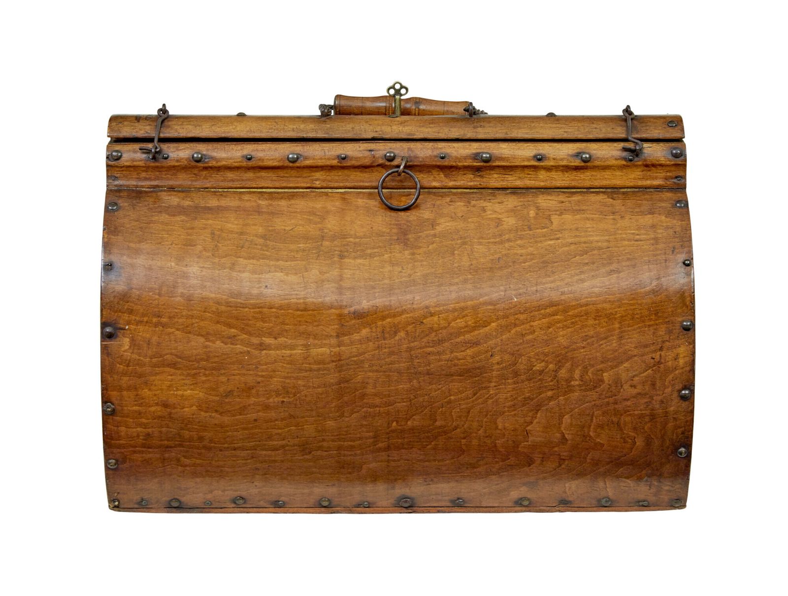 Early 20th Century Scandinavian Wooden Doctors Bag photo Home Decor