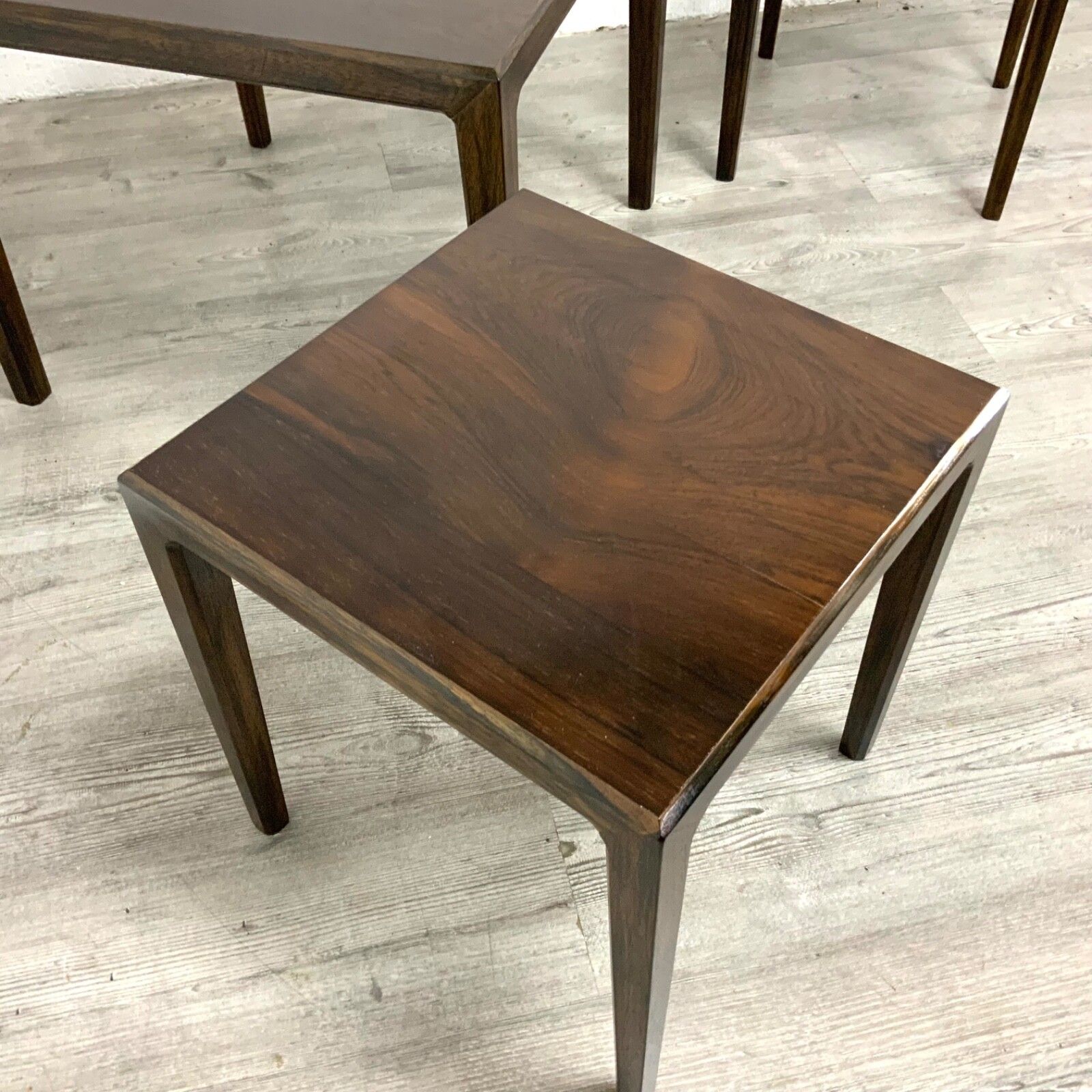 Mid Century Danish Rosewood Side Tables And Coffee Table For Cfc Silkeborg photo vinterior