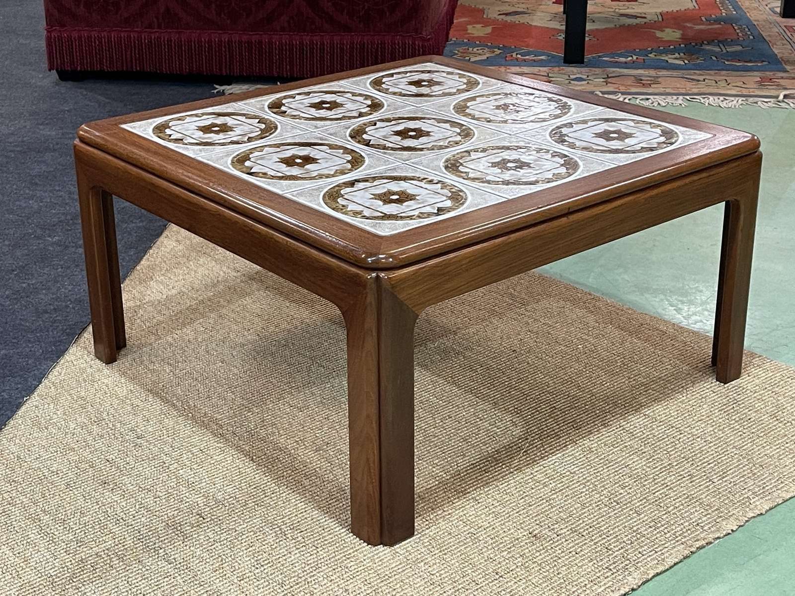 Vintage Coffee Table In Teak, 1970s photo 580.0