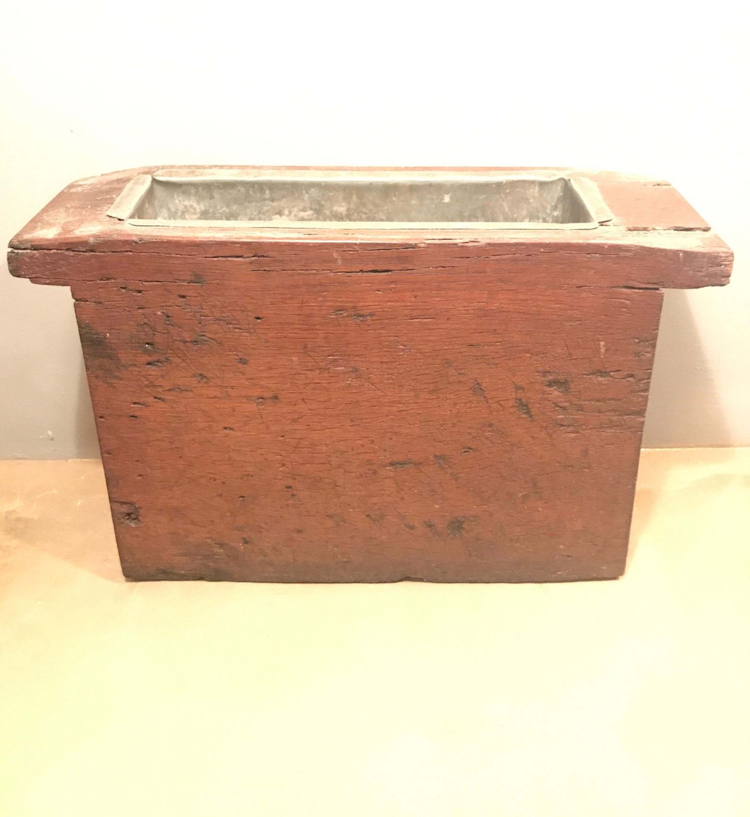 Antique Candle Mold In Fruit Wood From The 1800s photo vinterior