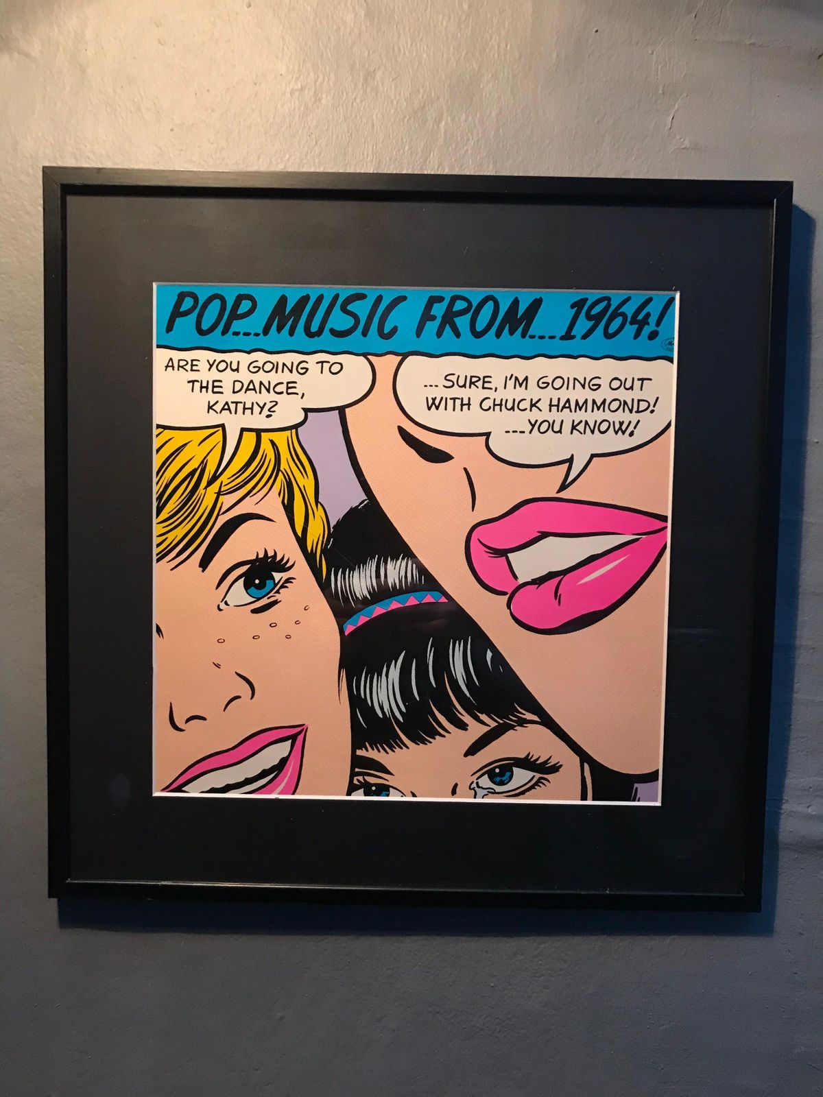 Vintage Set Of 10 Framed Pop Music From 1960 1969 Pop Art Lp Covers photo vinterior