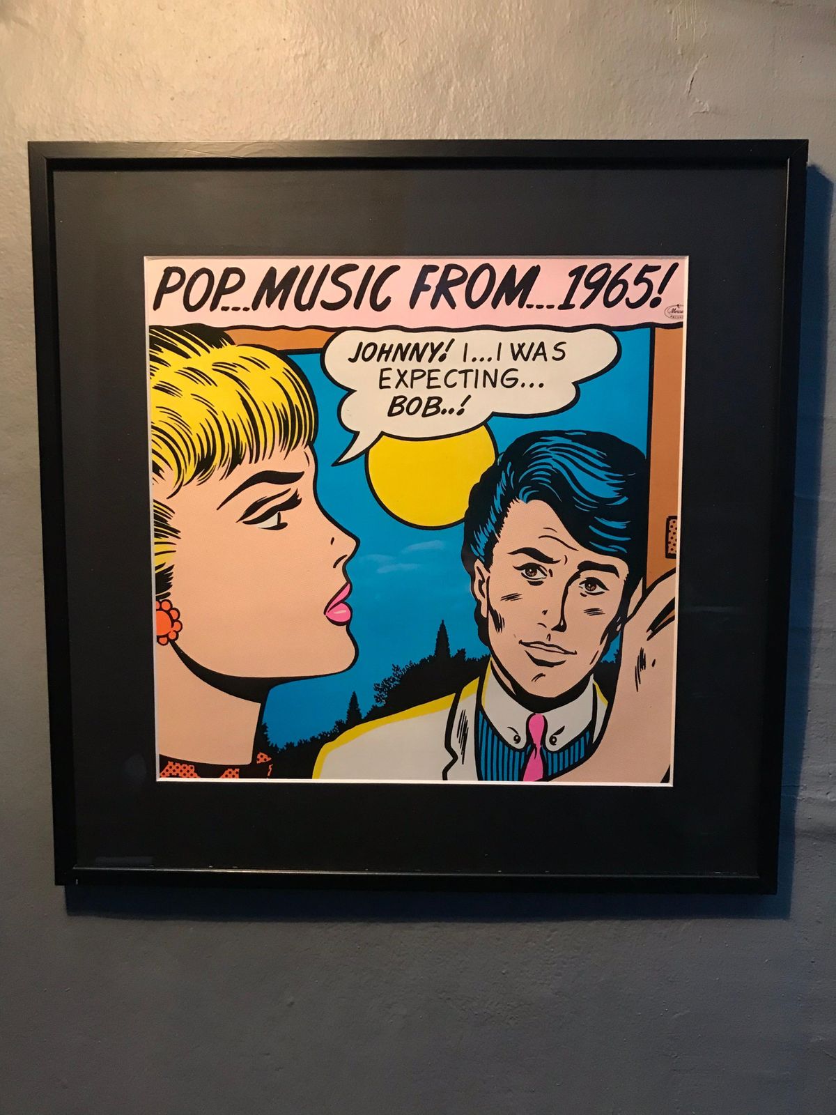 Vintage Set Of 10 Framed Pop Music From 1960 1969 Pop Art Lp Covers photo buy