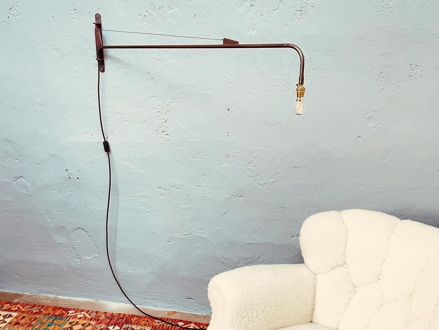 Iconic French Industrial Wall Lamp By Jean Prouve photo furniture