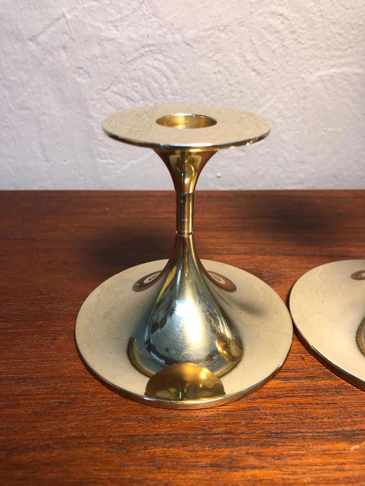 Set Of 4 Mid Century Modern Brass Candle Holders By Torben ørskov Of Copenhagen photo Home Decor