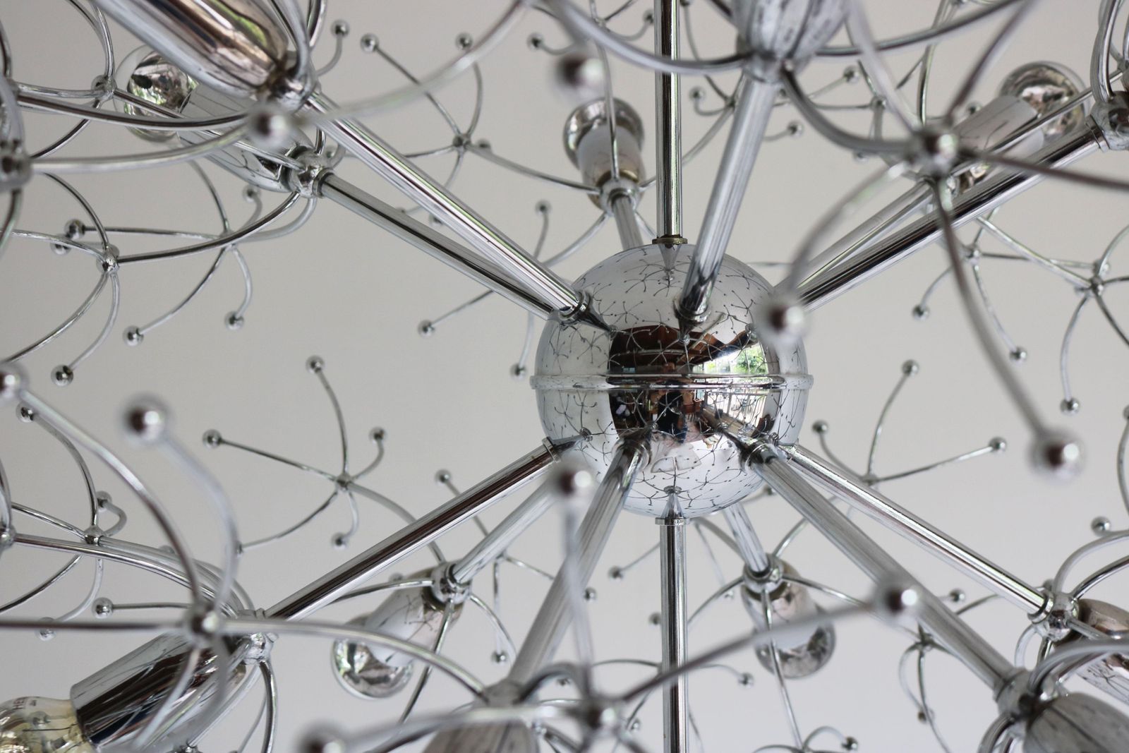 Mid Century Design Hanglamp Van Gaetano Sciolari – Model: Dandelion 1960 Sputnik photo 3048.0