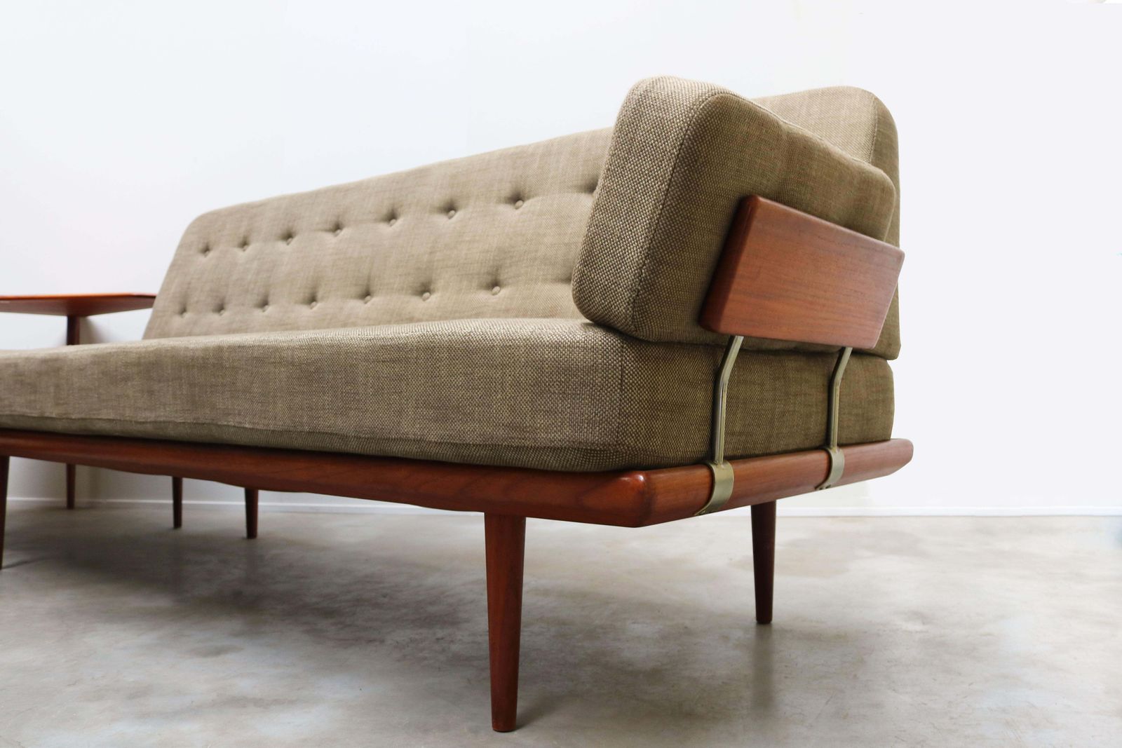 Danish Design Minerva Sofa Set By Peter Hvidt & Orla Molgaard Nielsen Teak, 1950 photo buy