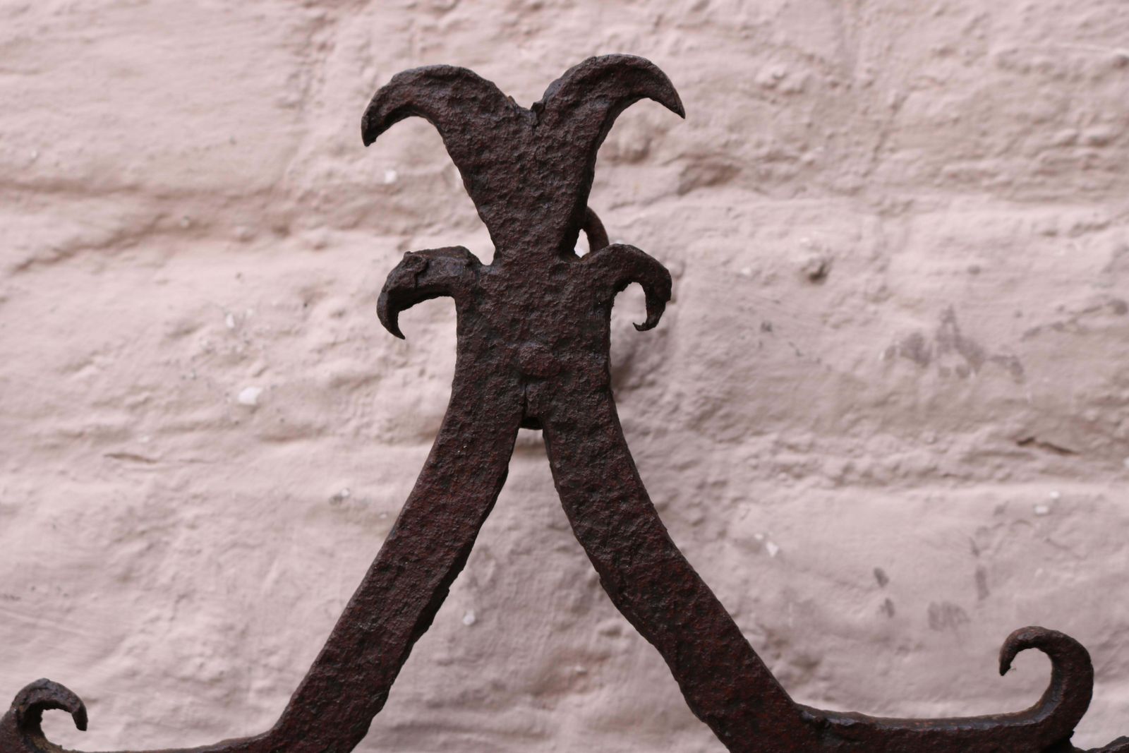 Antique French Wrought Iron Wall Lights / Sconces Spanish Style 1900 Arts Crafts photo Lighting