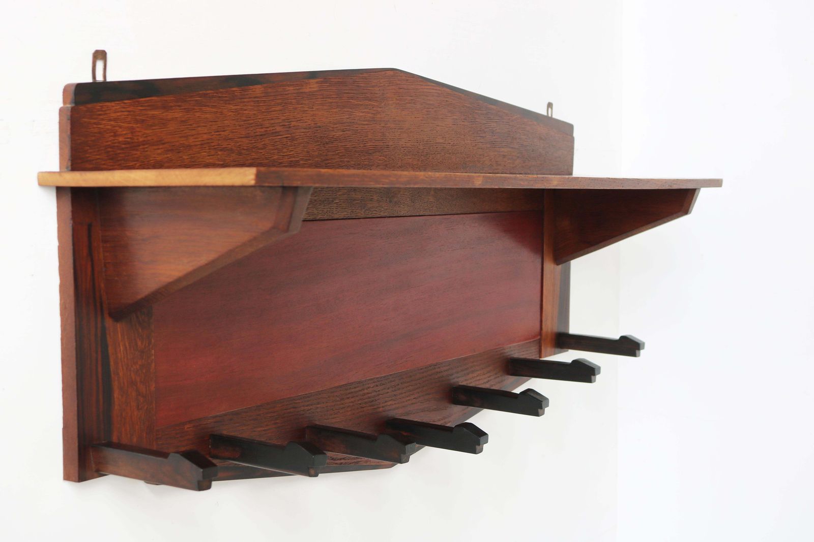 Dutch Art Deco Coat Rack Amsterdam School By P.E.L. Izeren 1930 Genneper Molen photo 1151.0