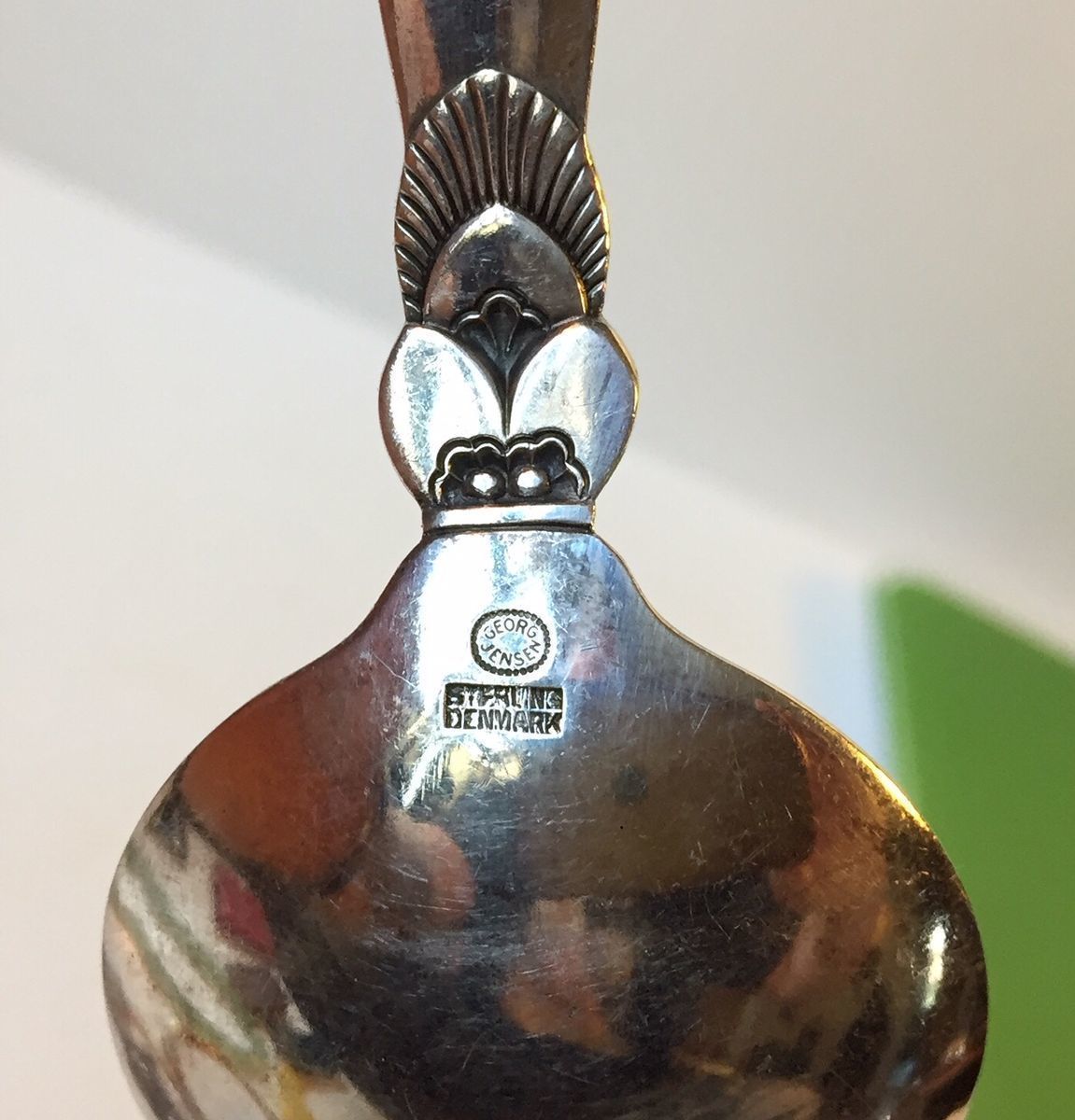 Sterling Silver Marmelade Spoon By Gundorph Albertus For Georg Jensen, 1930s photo furniture