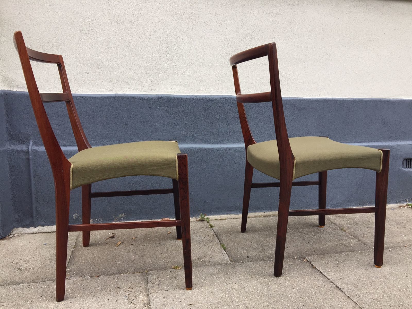 Mid Century Danish Rosewood Side Chairs By Bernhard Pedersen & Son, Set Of 2 photo vinterior