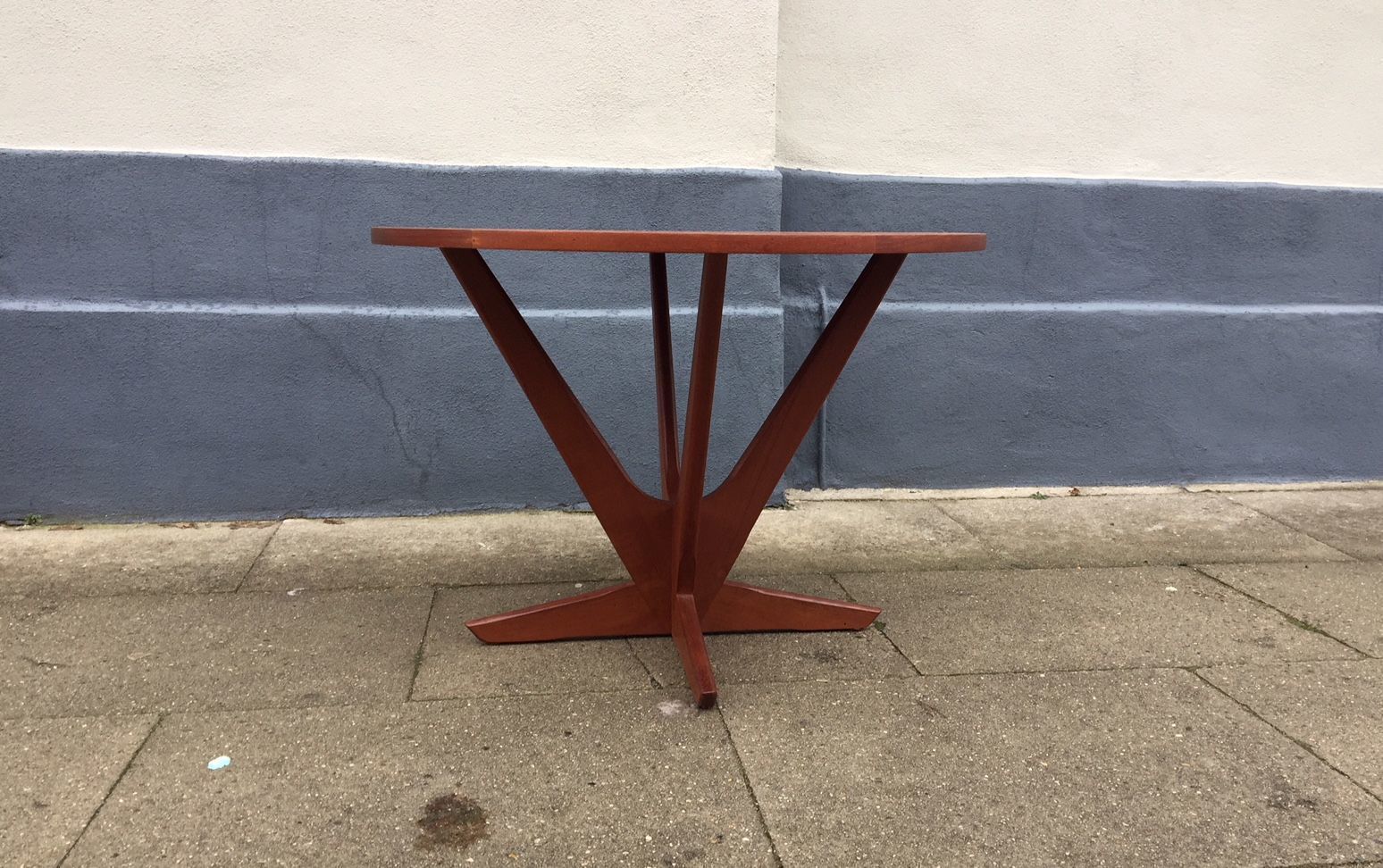 Danish Teak Starburst Coffee Table By Søren Holger Georg Jensen For Kubus, 1960s photo buy