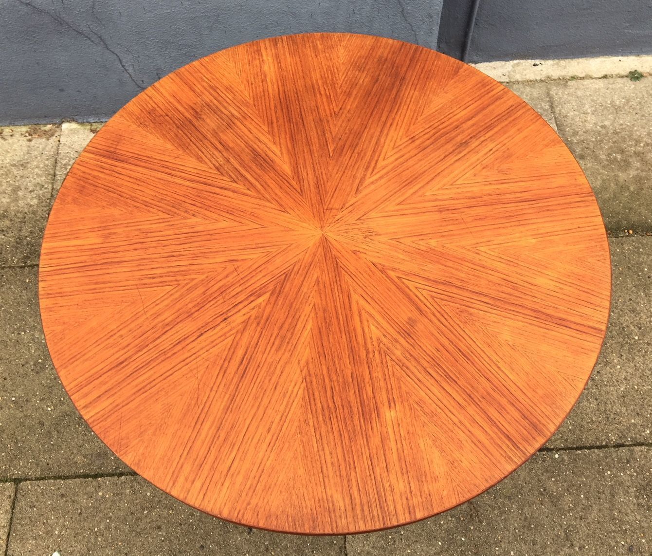 photo furniture Danish Teak Starburst Coffee Table By Søren Holger Georg Jensen For Kubus, 1960s