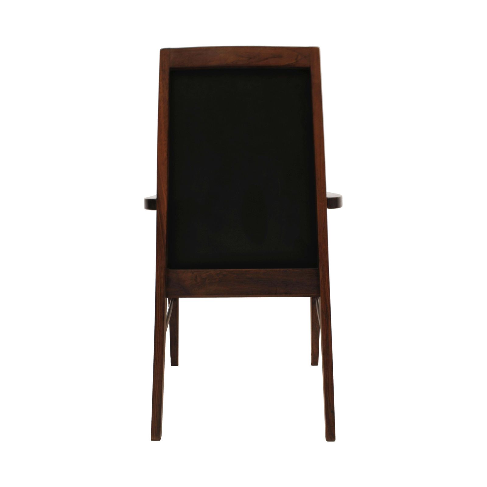 Arne Vodder Mid Century Modern Set Of Six Leather Dyrlund Danish Chairs, 1960s photo Furniture