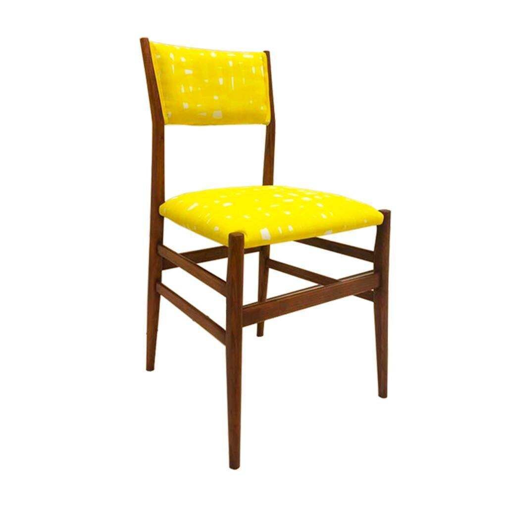 Midcentury Gio Ponti Set Of Four ‘Leggera 646’ Ashwood Italian Chairs, 1951 photo Furniture