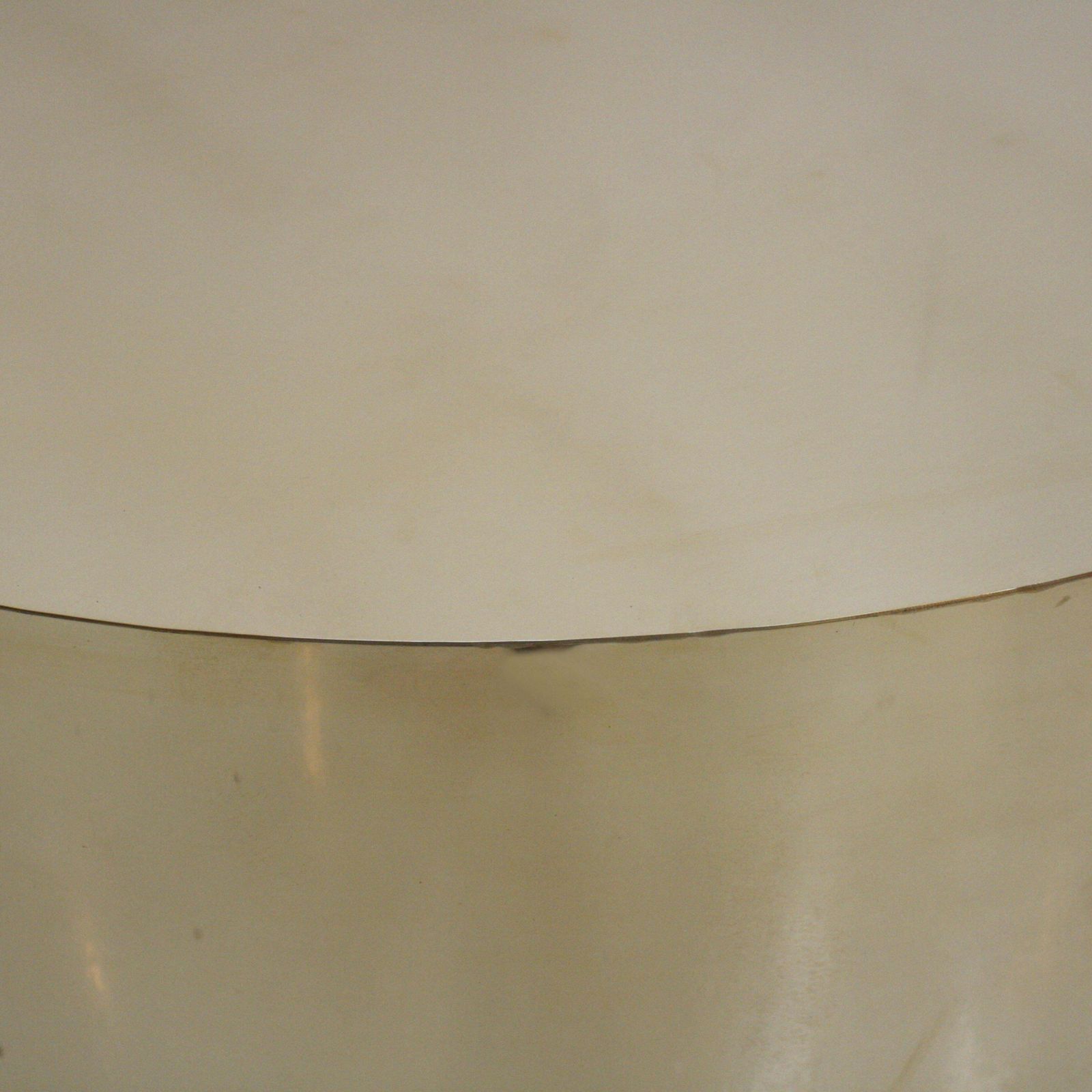 Mid Century Style Curved Coffee Table With Wooden Structure Covered In Brass photo Furniture