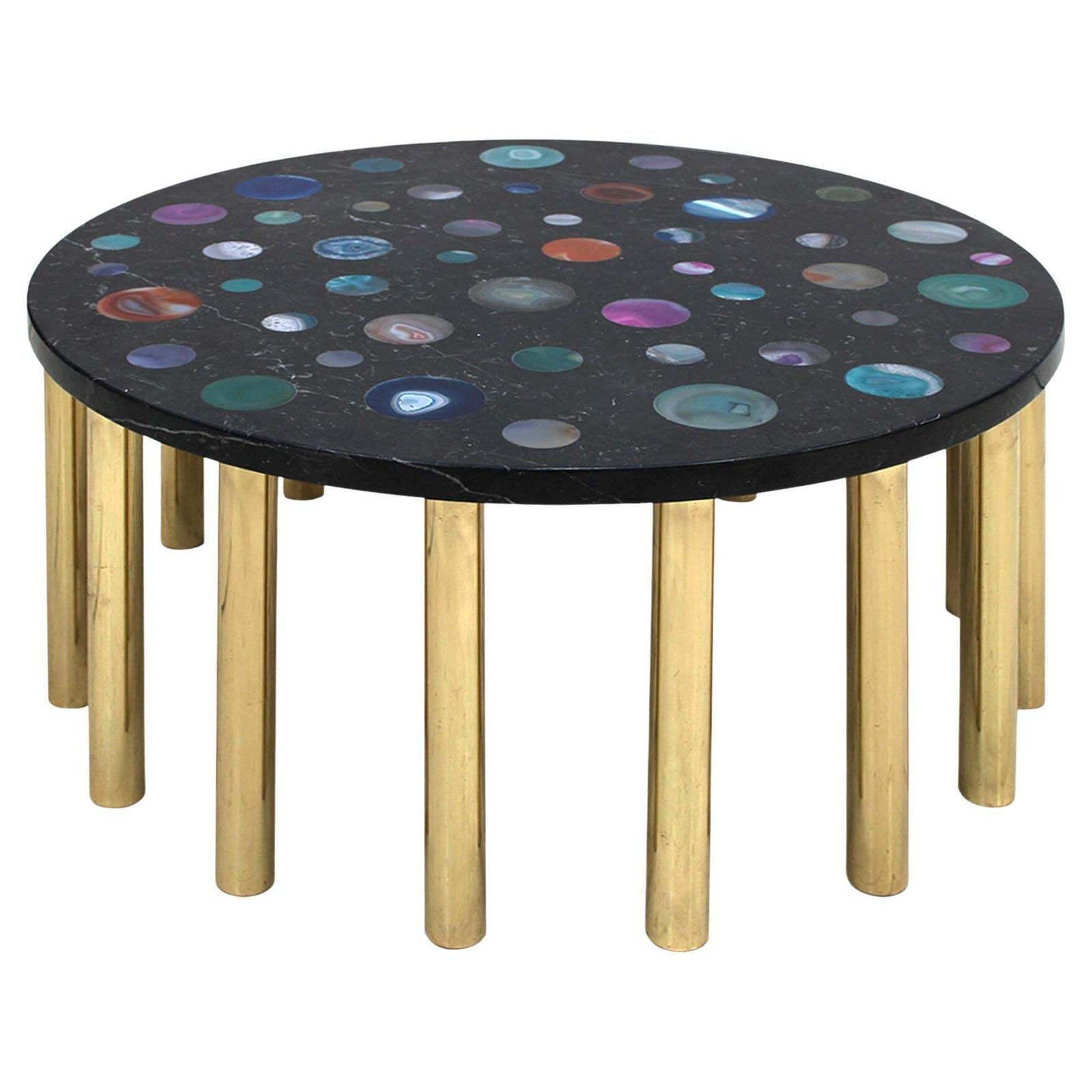 Contemporary Modern Italian Coffee Table Mod, "Cosmos" Designed By Superego