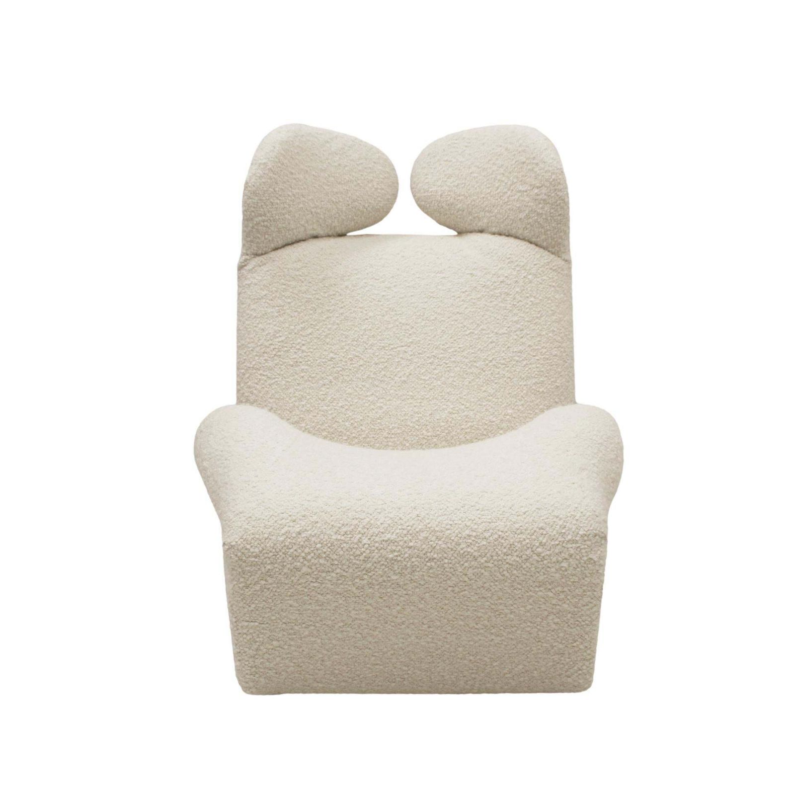 Wink White Armchair Designed By Toshiyuki Kita For Cassina, 1980s photo 4221.0