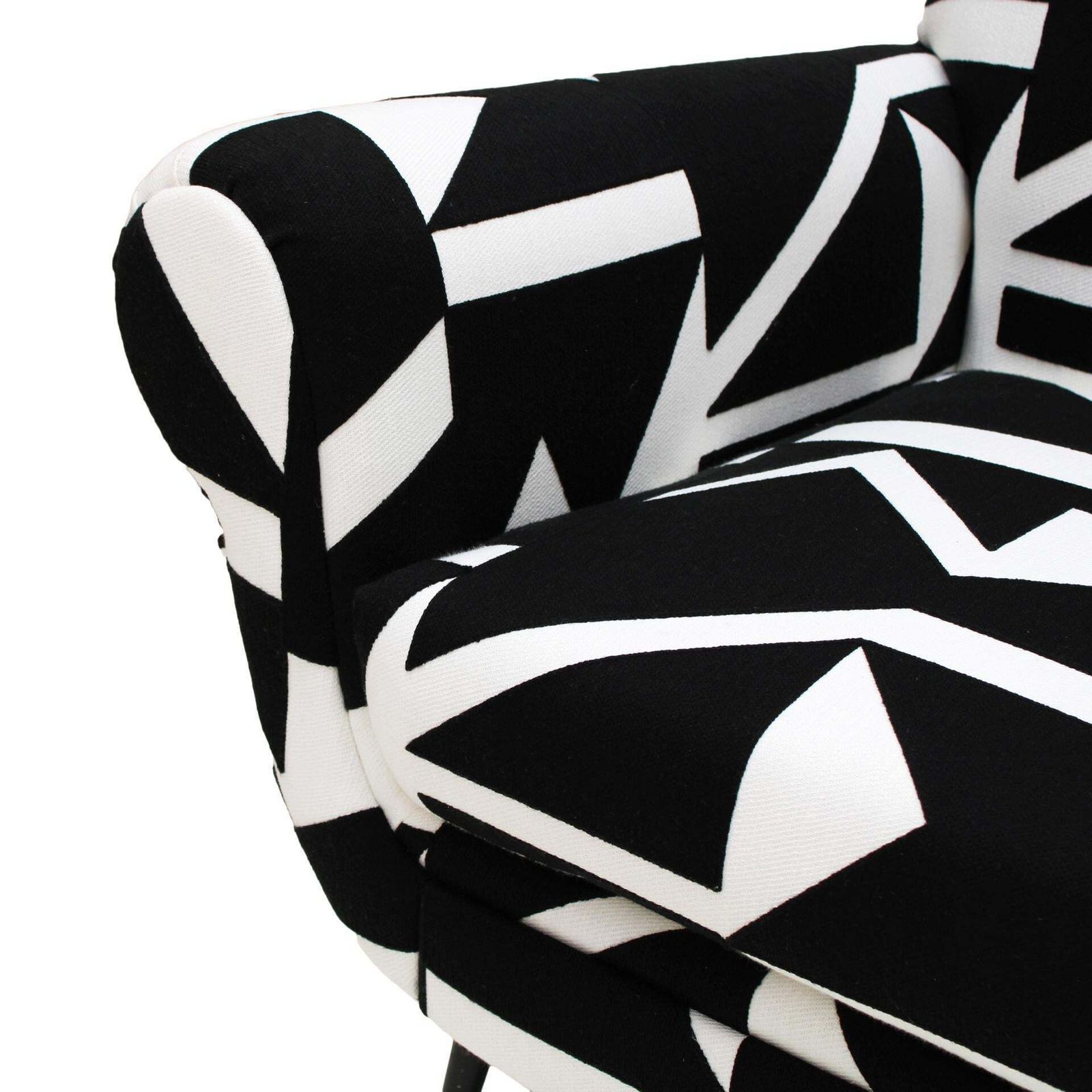 Gigi Radice For Minotti Mid Century Modern Pair Of Italian Armchairs, 1950s photo vinterior