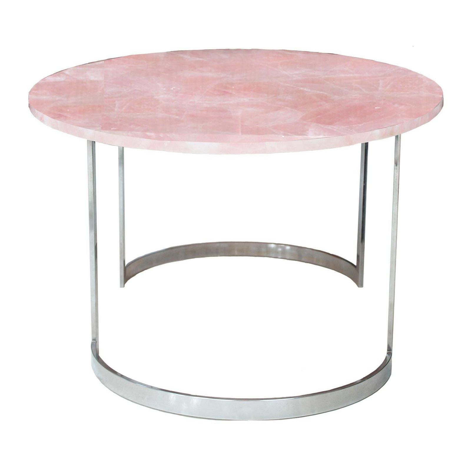 Contemporary Dining Table Made Of Rose Quartz Designed By L.A. Studio photo Furniture