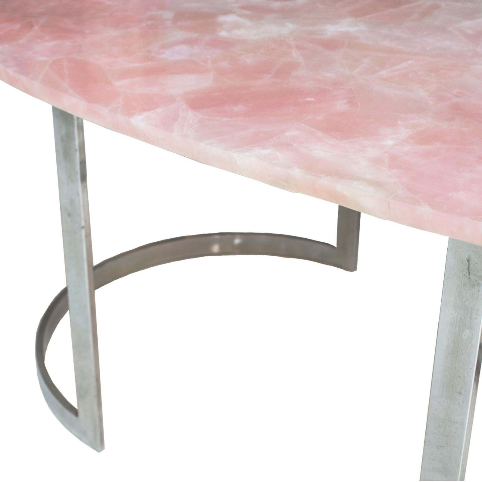 Contemporary Dining Table Made Of Rose Quartz Designed By L.A. Studio photo 12364.0