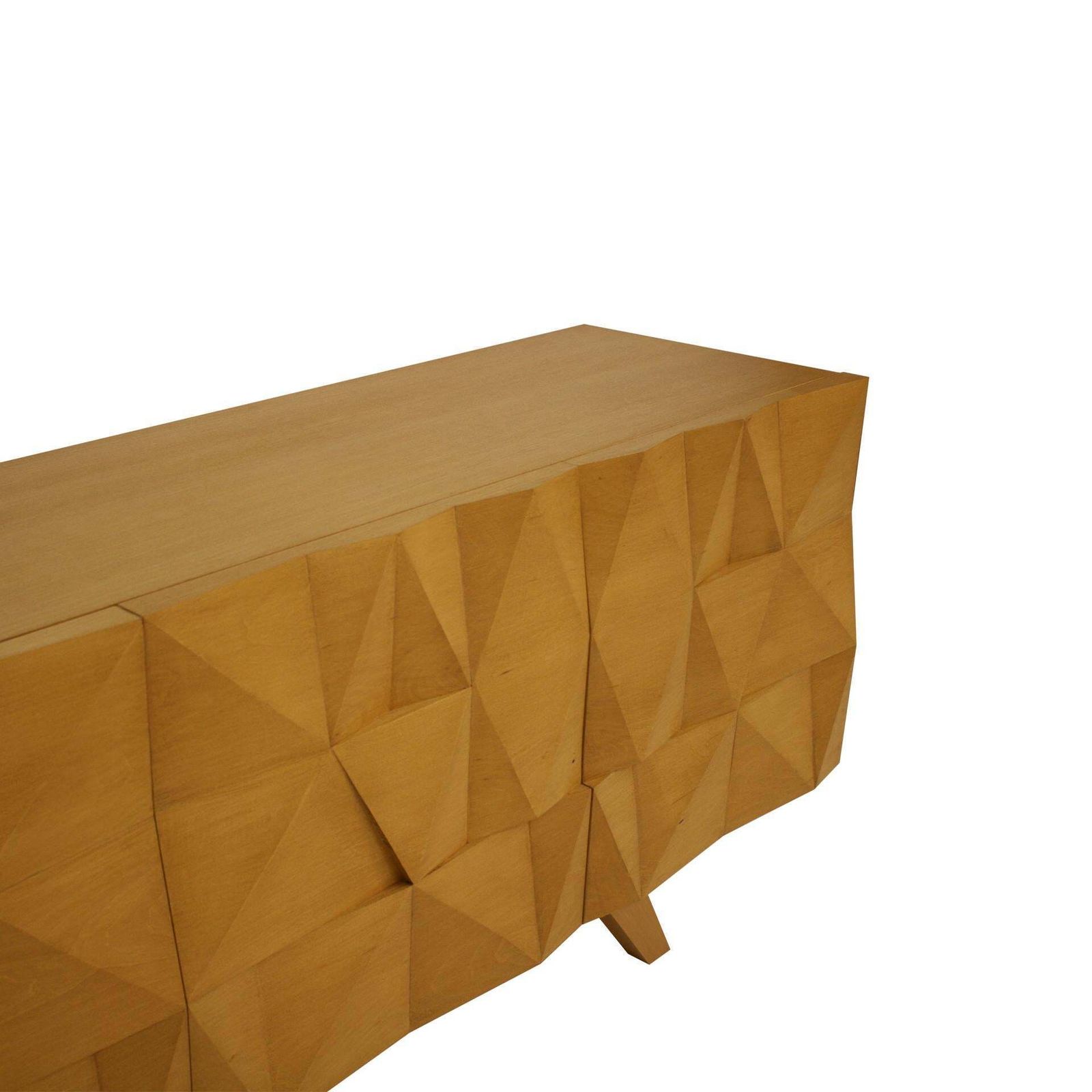 Mid Century Modern Style Solid Wood Italian Sideboard Designed By L.A. Studio photo Furniture