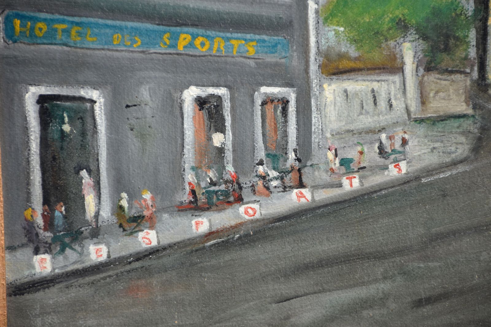 Louis Chapuy, Hôtel Des Sports (Circa 1950) photo Art