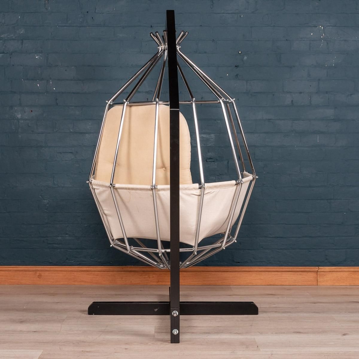 Elegant Parrot Cage Chair By Ib Arberg, Circa 1970 photo Garden Furniture