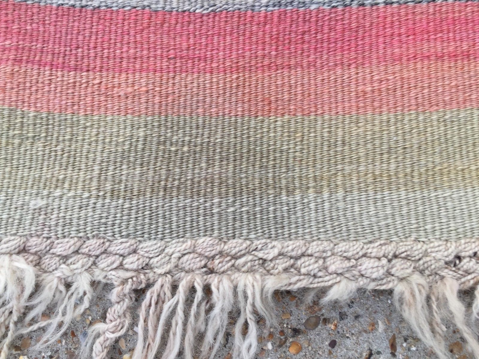 photo furniture Vintage Turkish Kilim Kelim Rug 262x169cm Shabby Chic Wool, Country Home, Boho