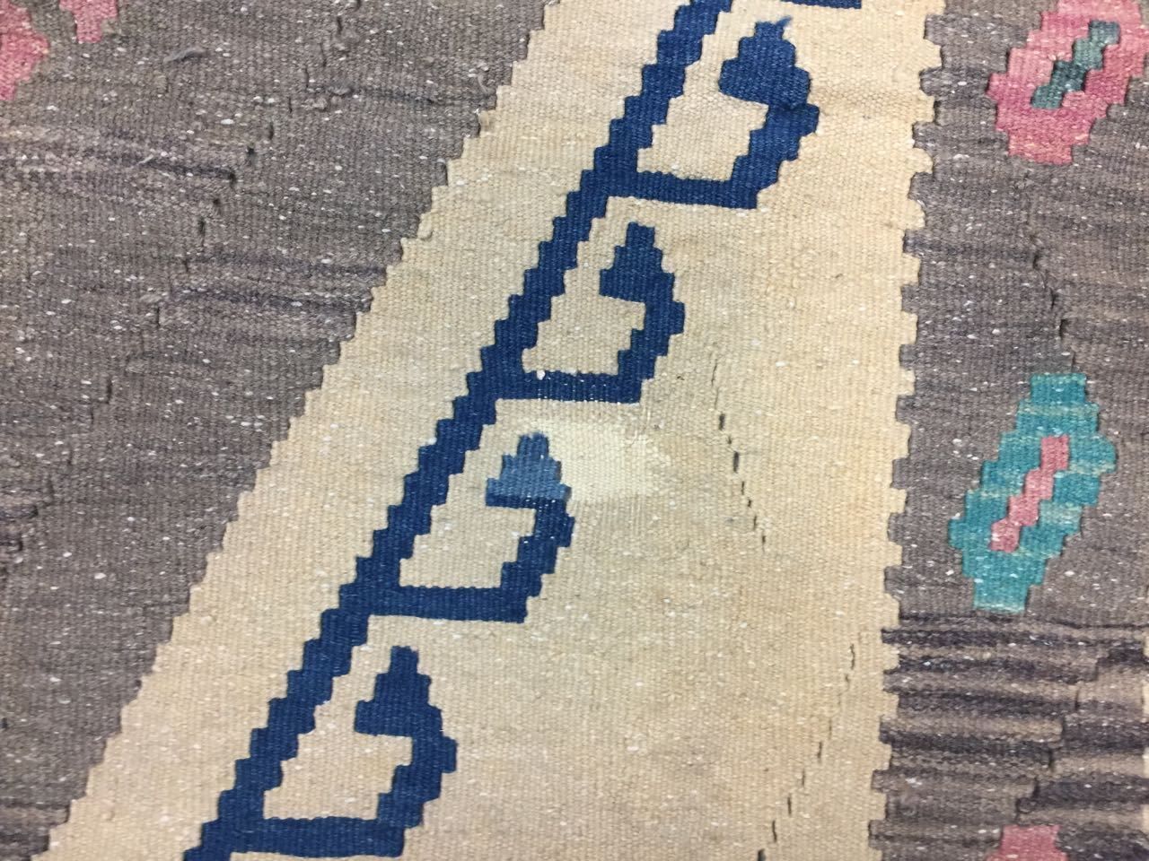 photo furniture Vintage Turkish Kilim Kelim Rug 170x128cm Shabby Wool, Country Home