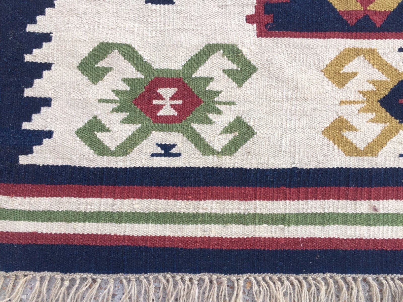 Handmade Turkish Kilim Kelim Rug 257x175cm Shabby Chic Wool, Country Home, Boho photo Textiles