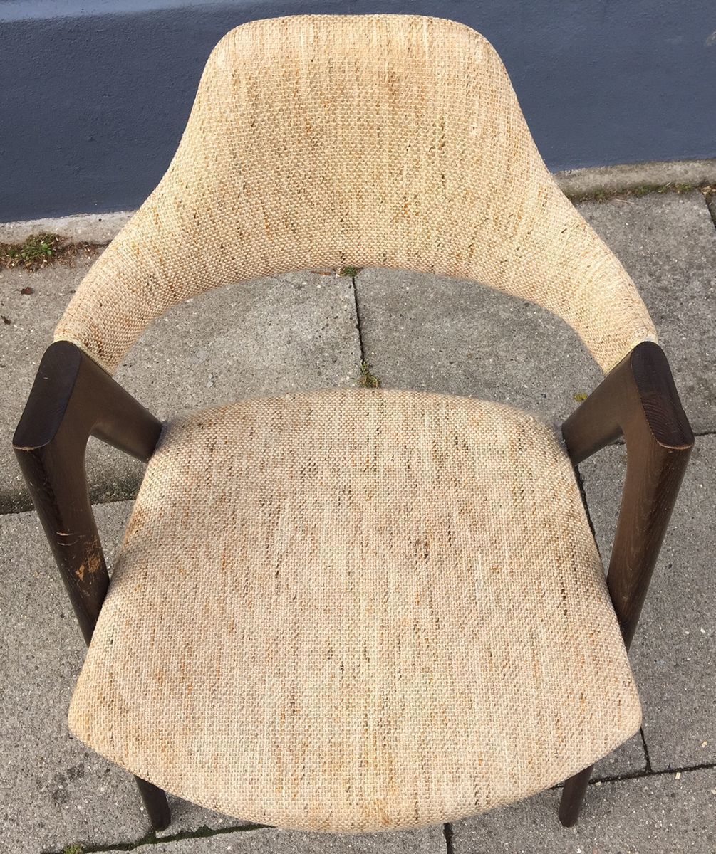 Mid Century Danish Compass Armchair By Kai Kristiansen For Sva Møbler, 1960s photo for sale