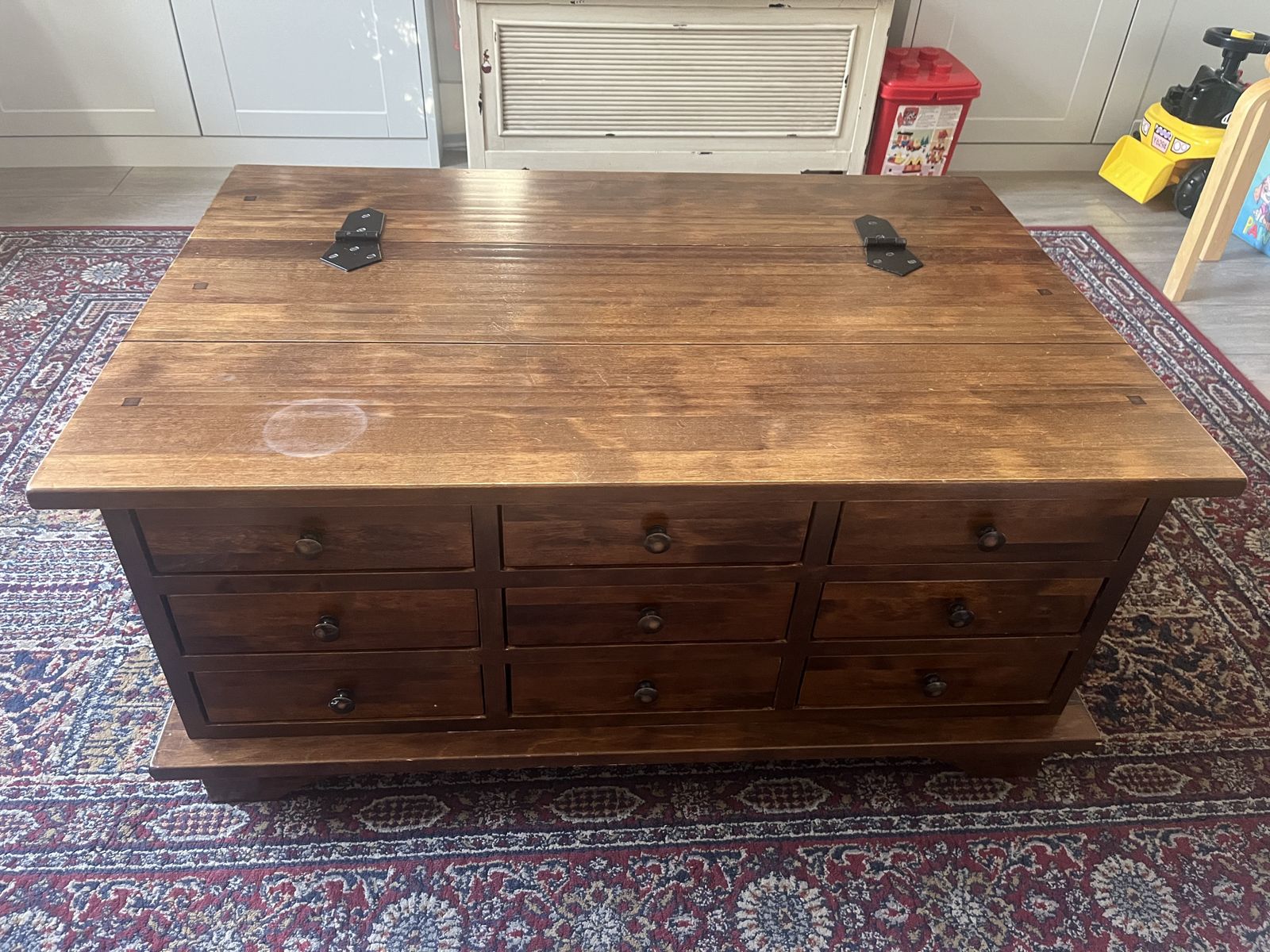 Laura Ashley Garrat 9 Drawer Coffee Table photo furniture