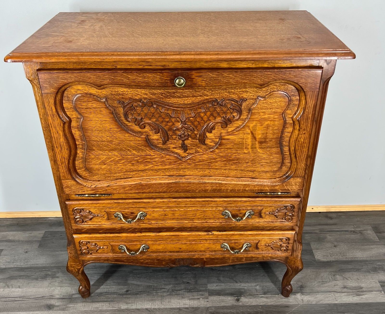 Cabinet Amazing Vintage French Louis XIV Sideboard  Cupboard Lot 3756