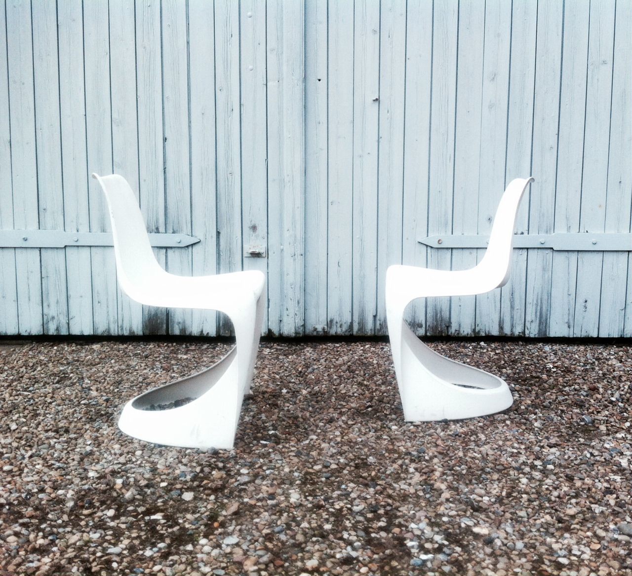 A Line 290 Stoelen Van Steen Ostergaard Voor Cado, Jaren 1970, Set Van 2