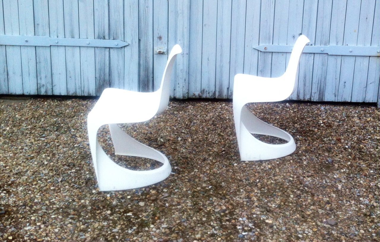 A Line 290 Side Chairs By Steen Ostergaard For Cado, 1970s, Set Of 2 photo vinterior