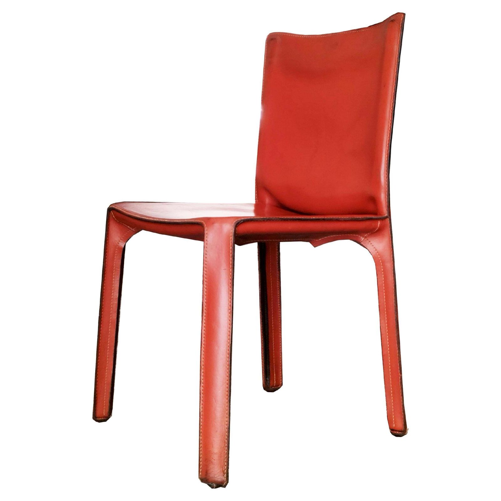 Mario Bellini For Cassina Cab Dining Chair Mod.412, Italy, 1978