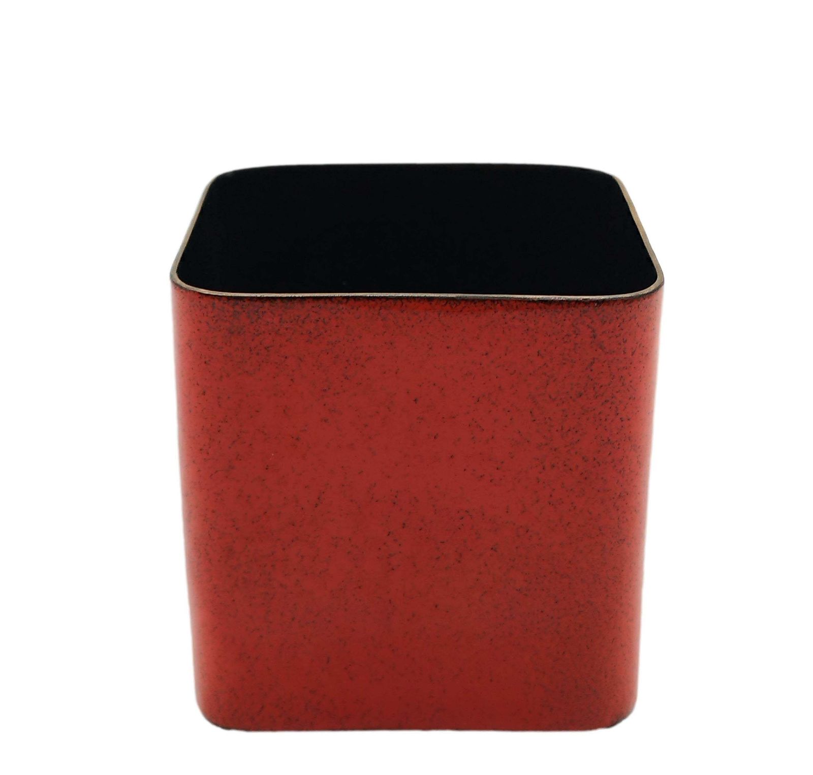 Paolo De Poli Small Enameled Copper Planter Holder, Italy 1950s photo furniture