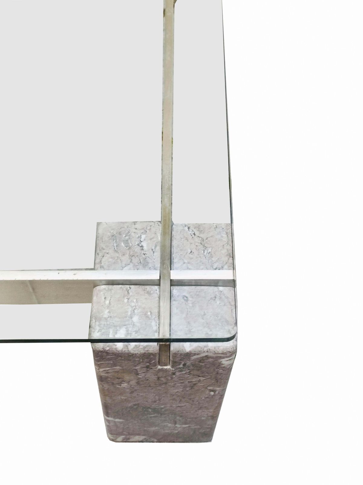 Renato Polidori For Skipper "Faraone" Coffee Table In Mondragone Marble, Italy 1980s photo Furniture