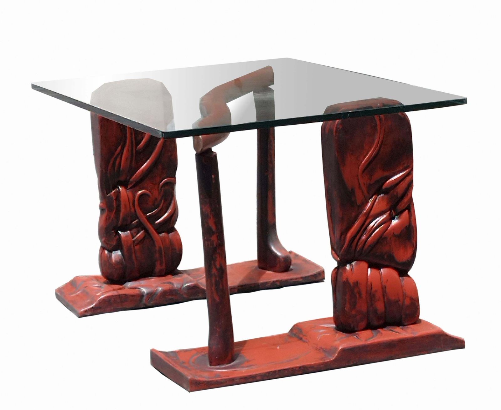 Lacquered Wood And Glass Coffee Table, Italy 1960s photo furniture