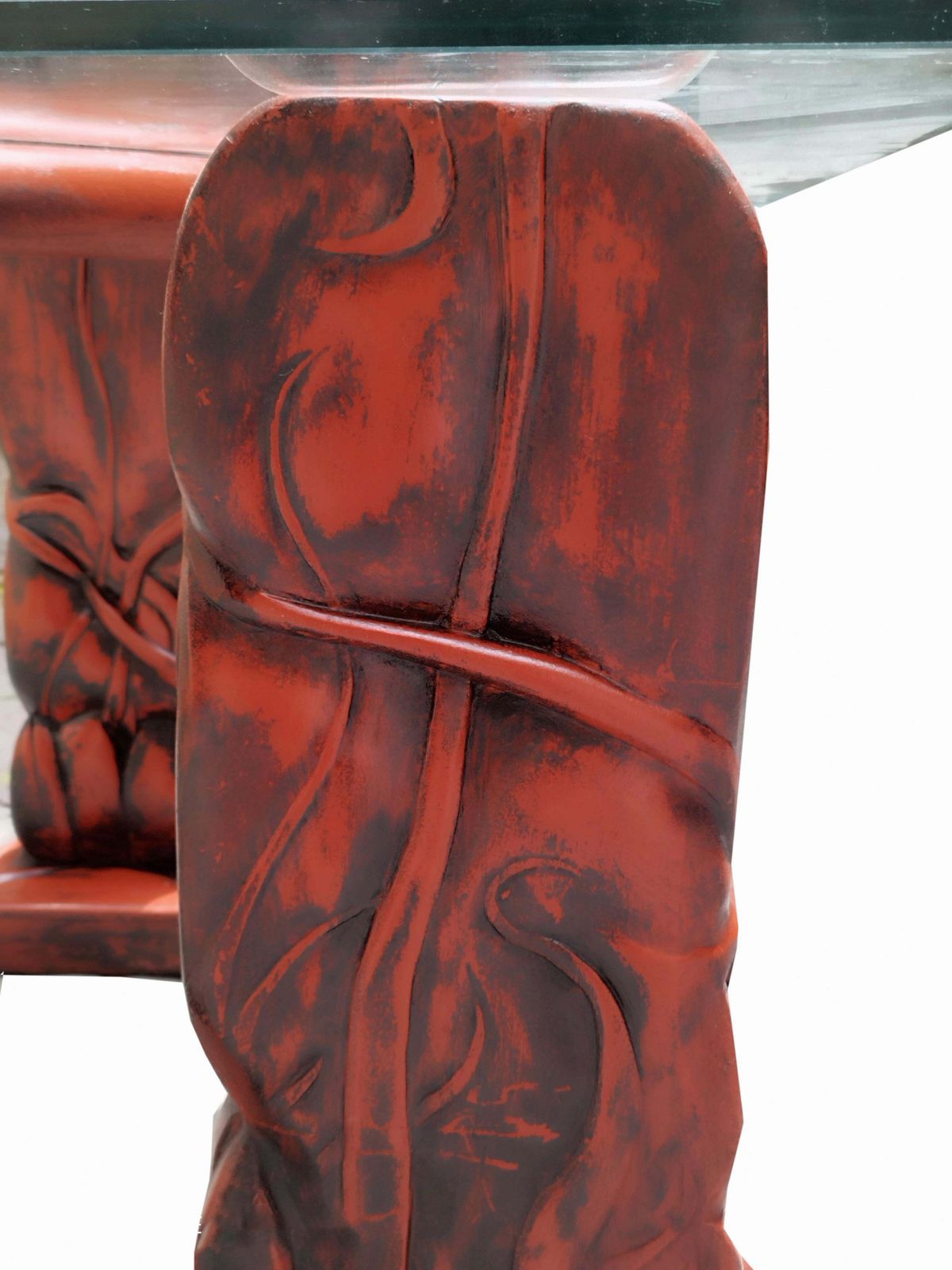 Lacquered Wood And Glass Coffee Table, Italy 1960s photo 852.0