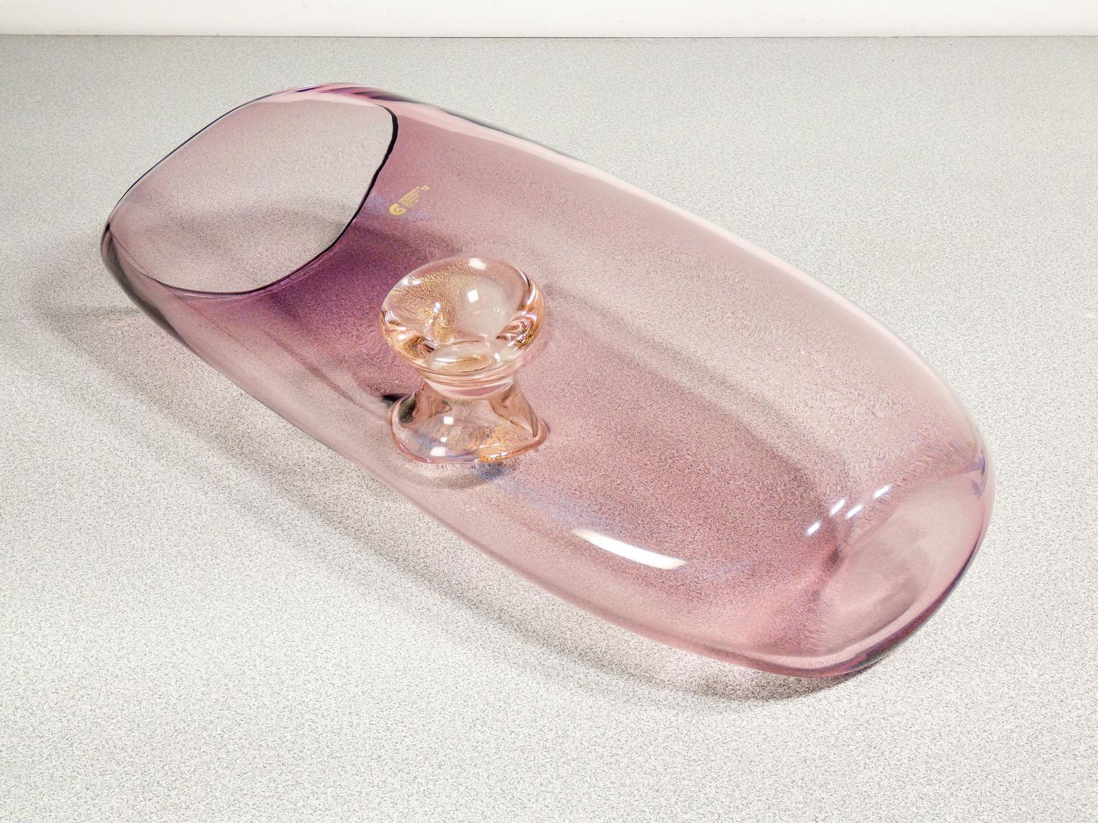 photo vinterior Blown Glass Vase, Design Gino Cenedese & Maurizio Albarelli. Murano, 1960s