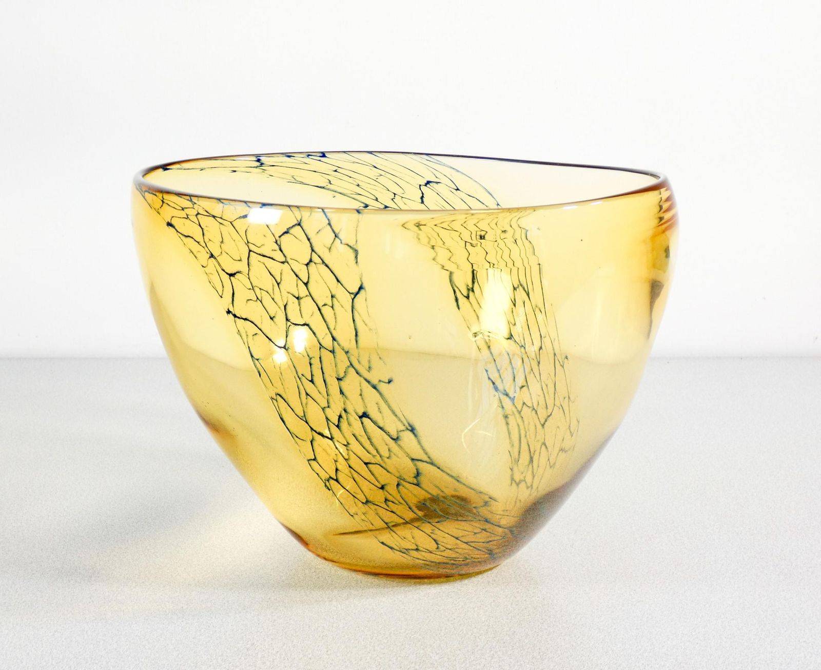 Large Vase, Cup Signed Seguso Vetri D'arte In Blown Glass. Anni 60 photo furniture