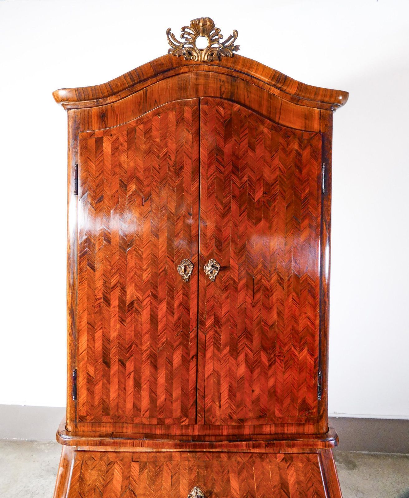 Trumeau, Secretaire Luigi XV Originale Settecentesco photo vinterior