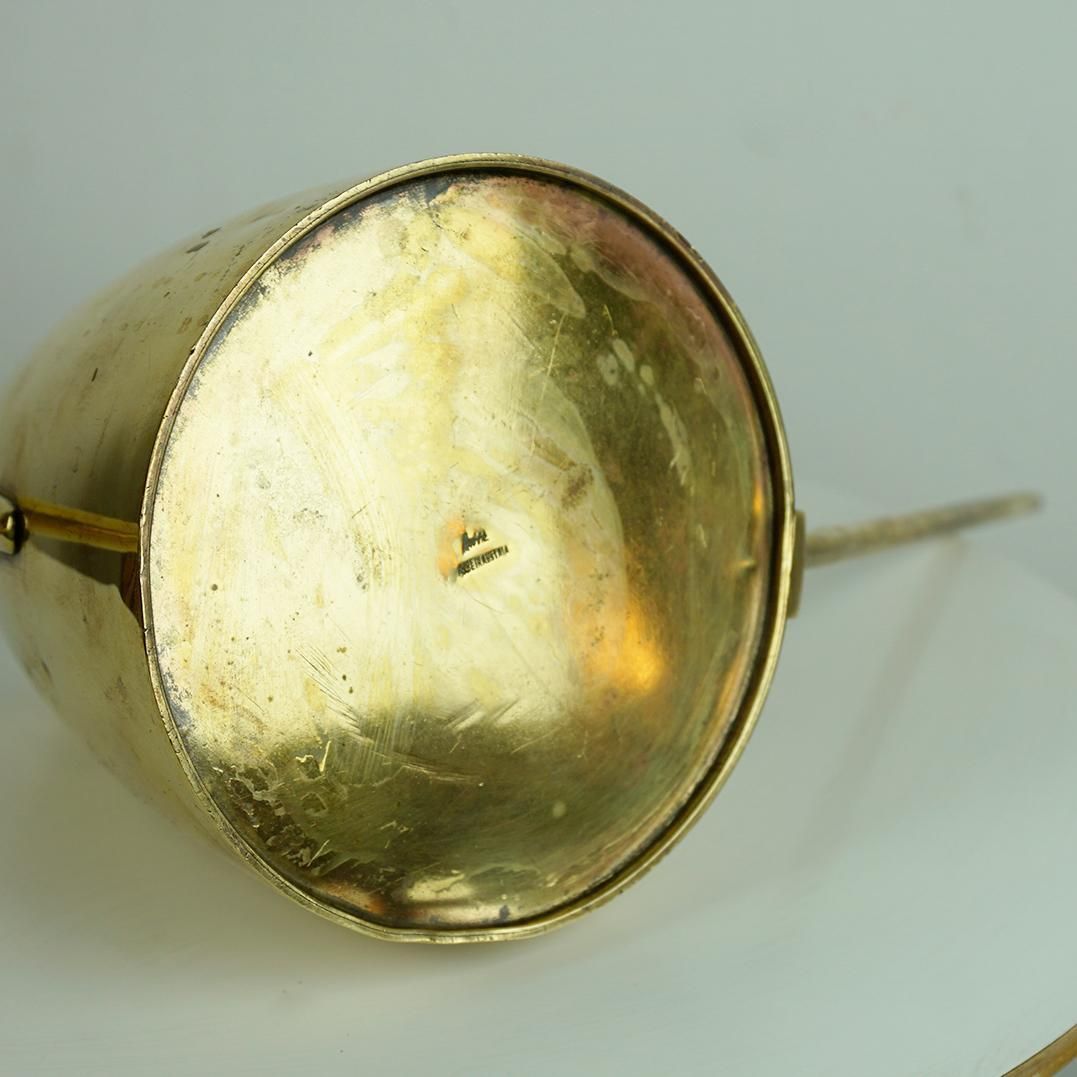 1620.0 Austrian Midcentury Brass Watering Can By Carl Auböck photo
