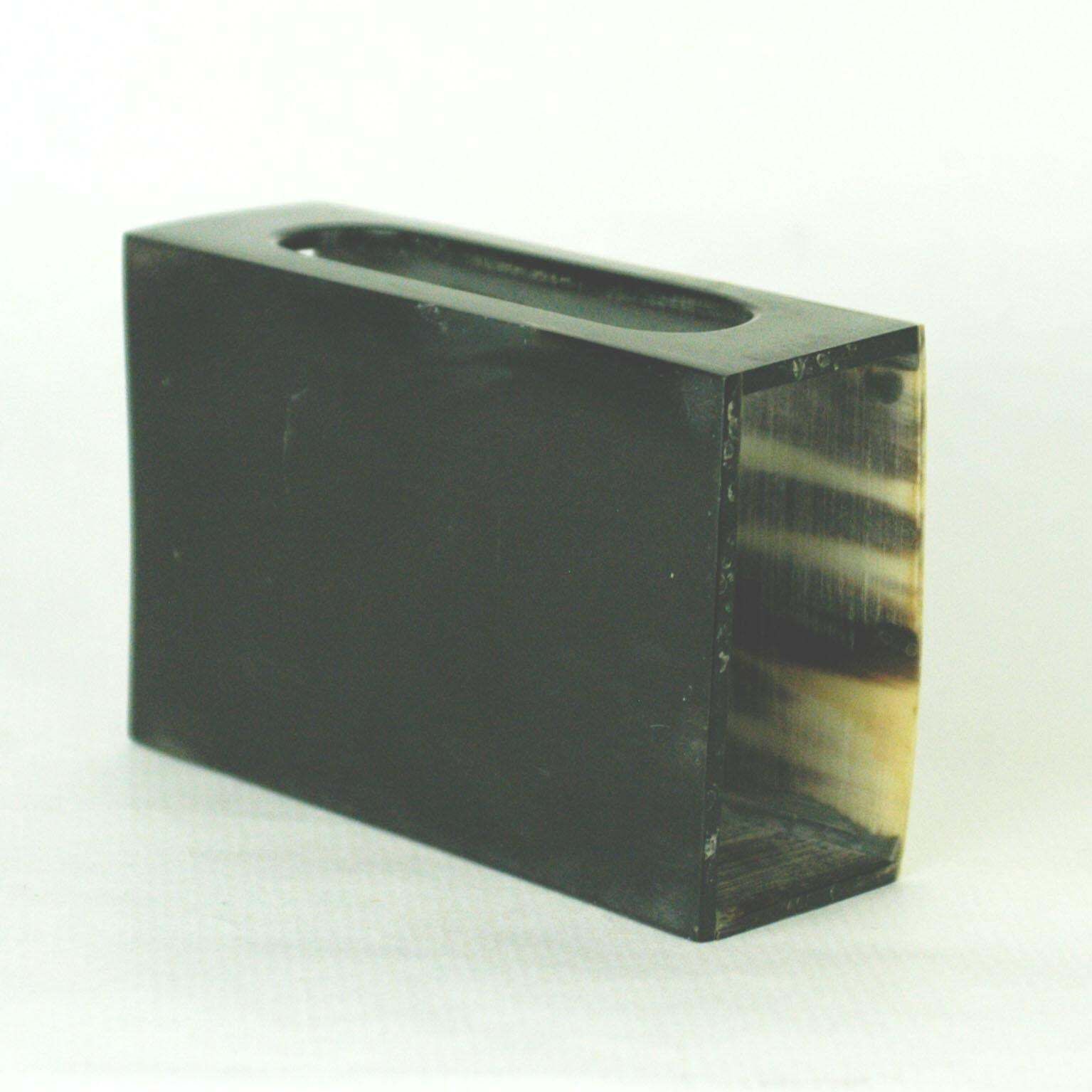 Austrian Midcentury Horn Matchbox Holder By Carl Auböck photo Home Decor
