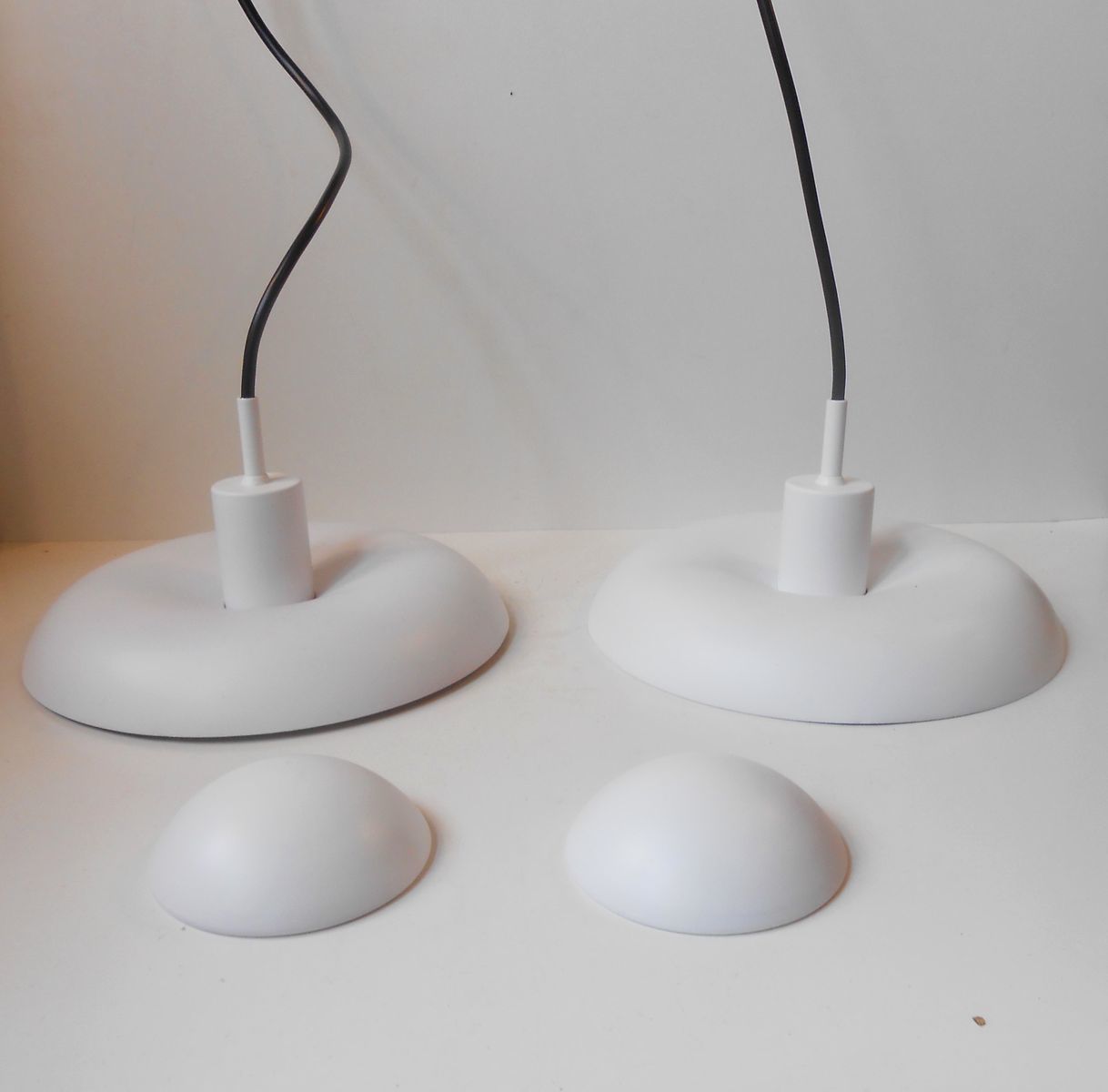 Vintage Ra 24 Pendant Lamps By Piet Hein For Lyfa, 1970, Set Of 2 photo Lighting