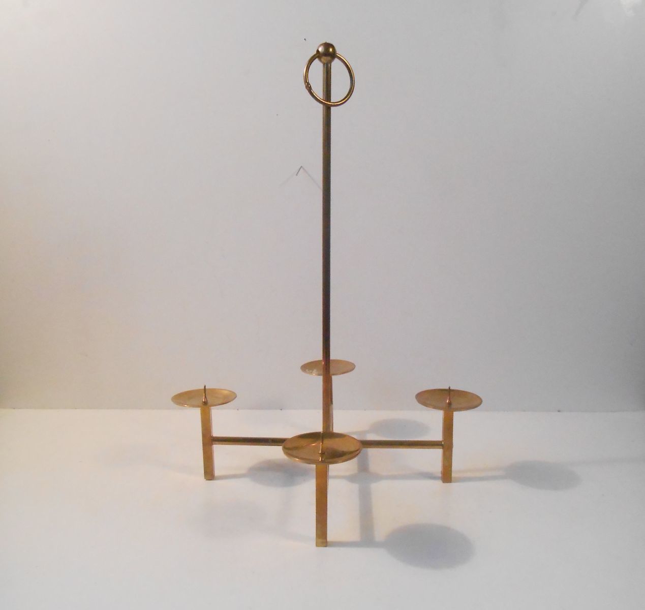 Brass Hanging Candle Holder By Hans Agne Jakobsson For Markaryd Sweden