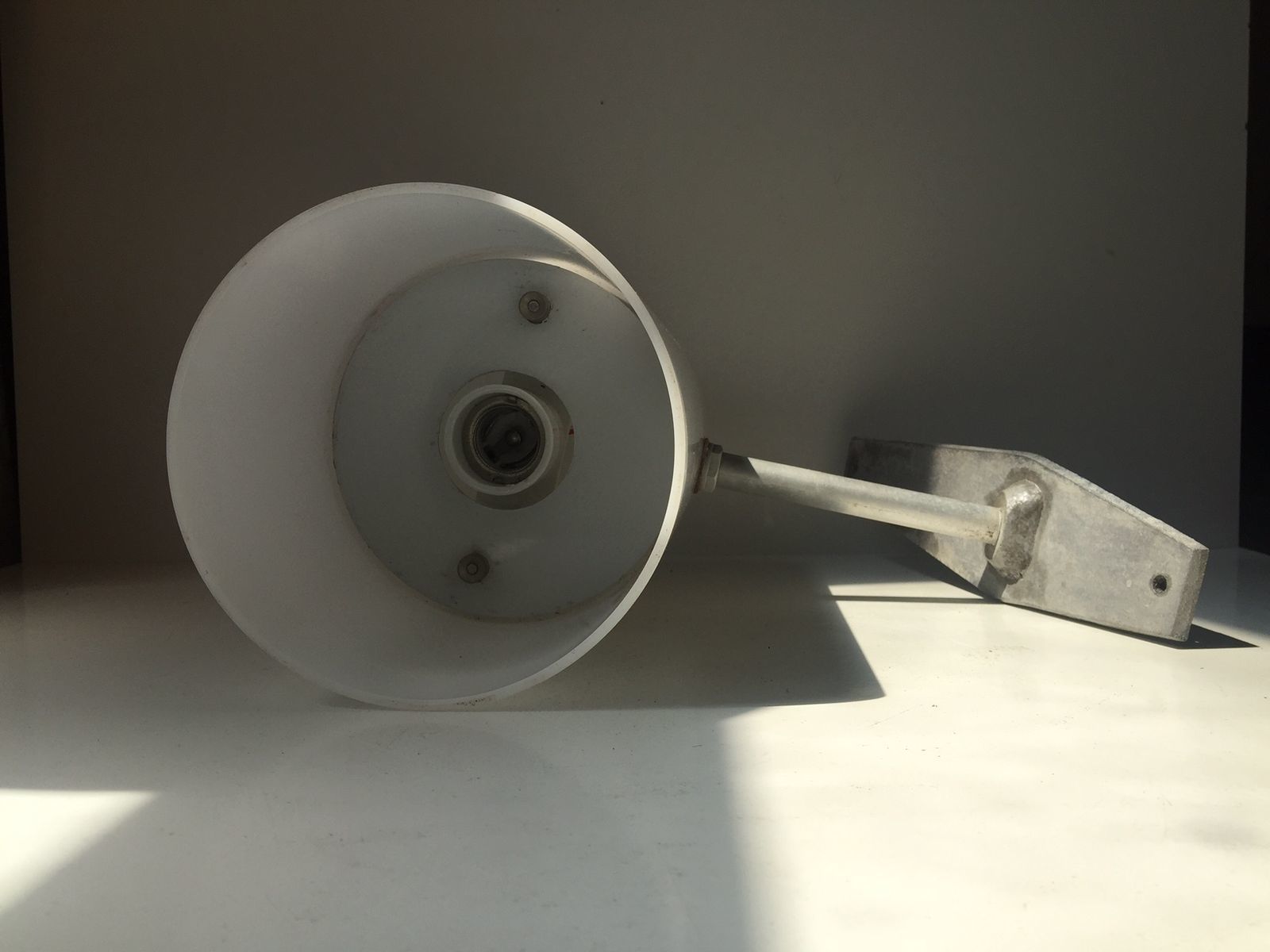 Danish Outdoor Sconce By Ejlers & Graversen For Fog & Mørup, 1970s photo vinterior