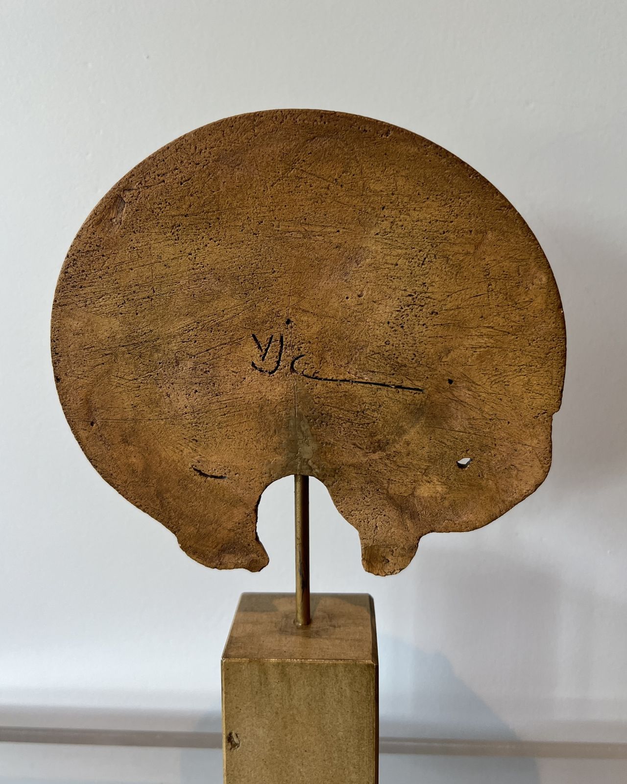 Terracotta Sculpture Signed Jean Claude Vanhaecke photo vintage